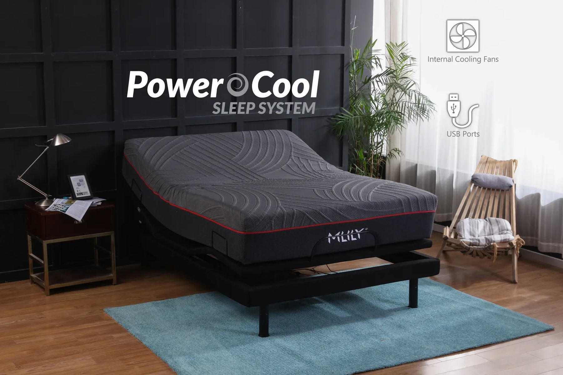 PowerCool Sleep System by Mlily: The Ultimate Electric Bed and Mattress Combo