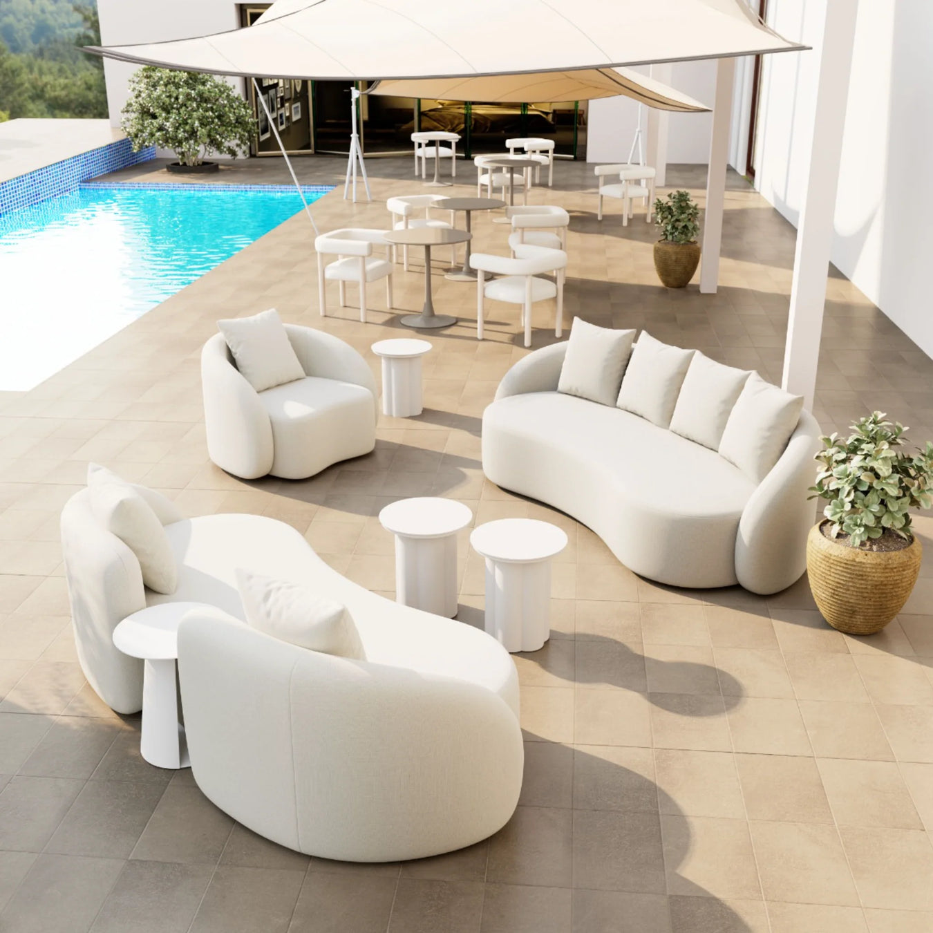 Contract Grade Outdoor Sofa & Loveseats