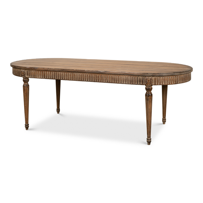 Sarreid French Antique Reproduction Dining Table