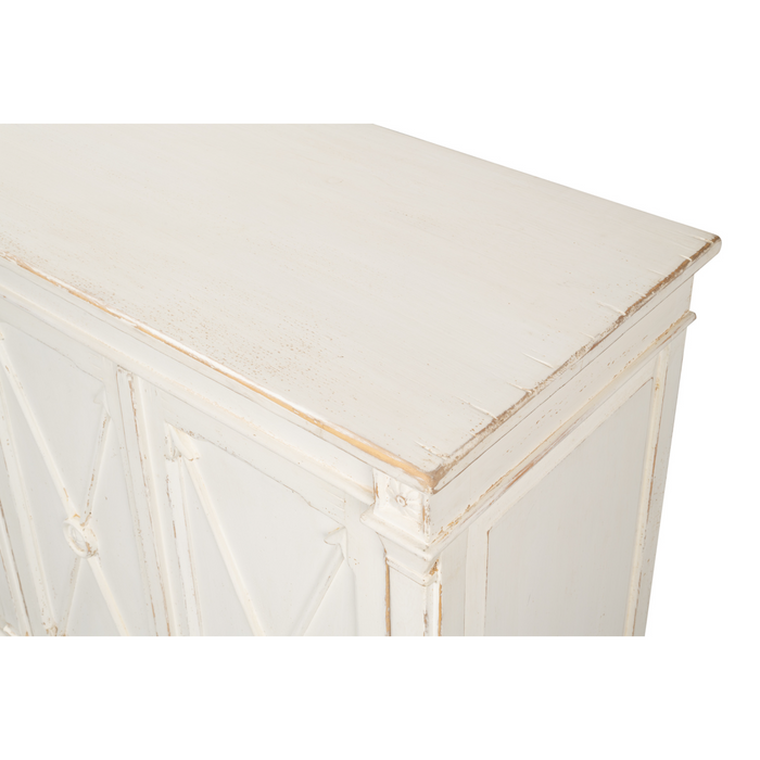 Sarreid  Marksman Sideboard Whitewash