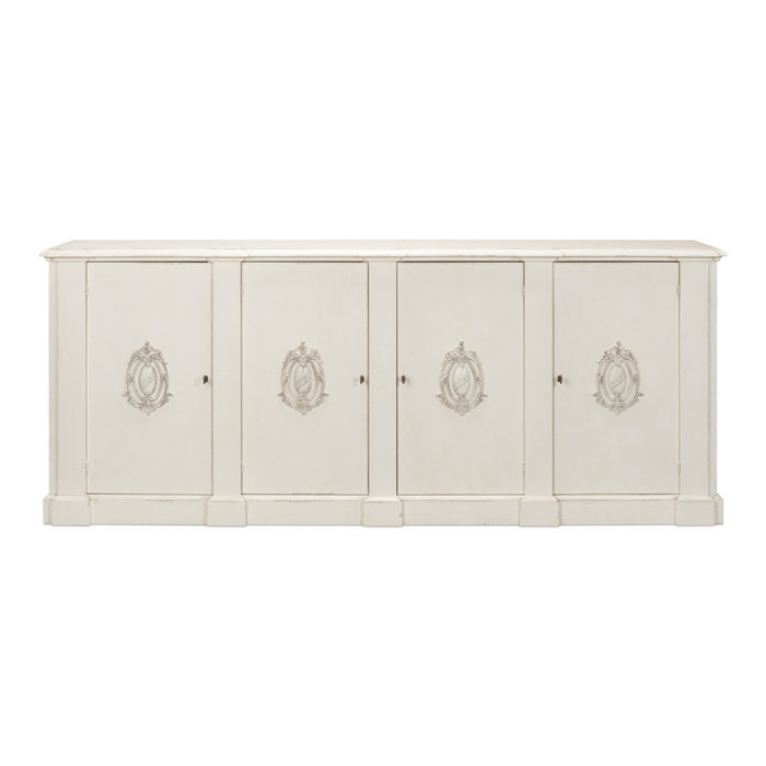 Sarreid Crested Wall Cabinet