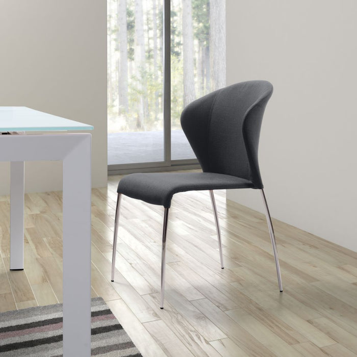 Zuo Modern Oulu Dining Chair Graphite