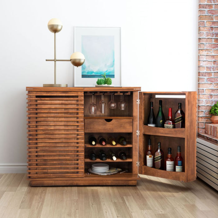 Zuo Modern Linea Bar Cabinet