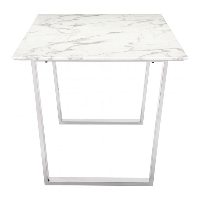 Zuo Modern Atlas Dining Table White