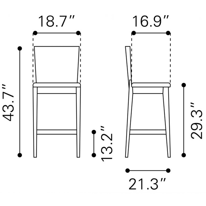 Zuo Modern Ambrose Barstool