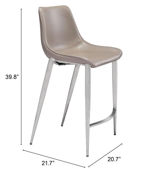 Zuo Modern Magnus Counter Stool