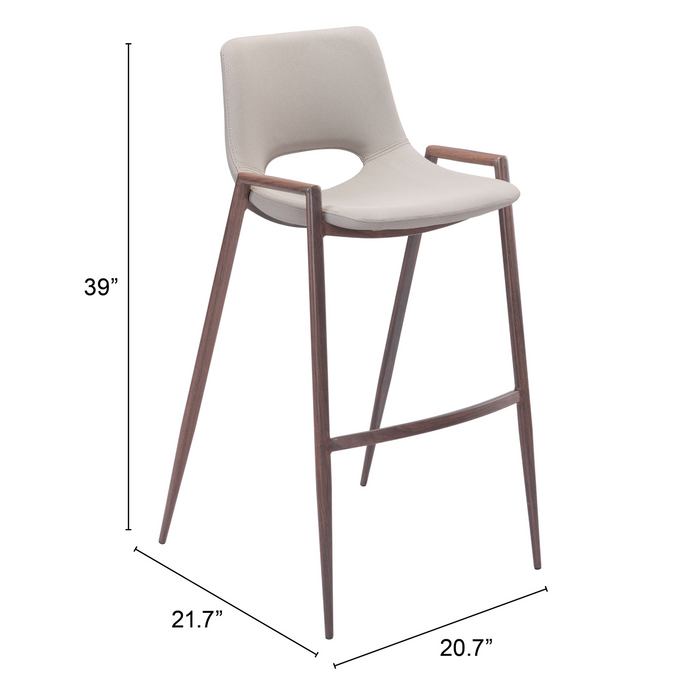 Zuo Modern Desi Barstool ( Set of 2)