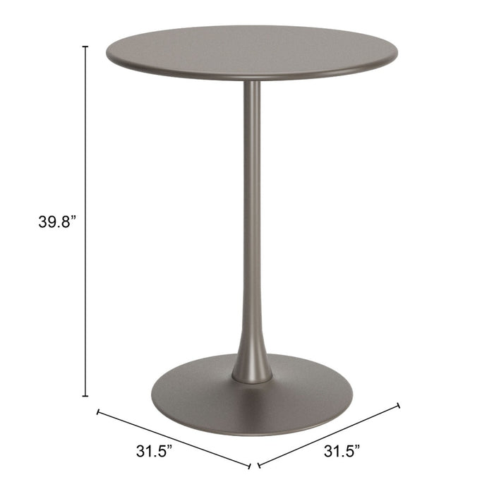 Zuo Modern Soleil Bar Table