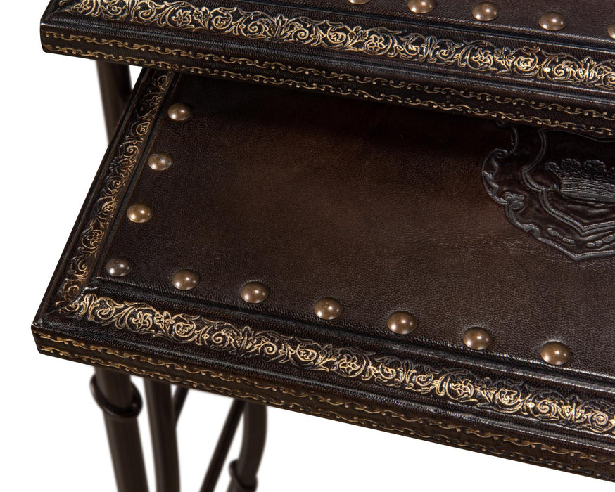Sarreid Noble Nesting Tables  Set Of 3