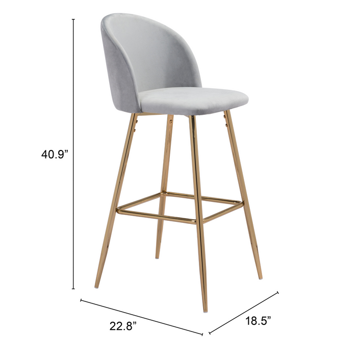 Zuo Modern Cozy Barstool