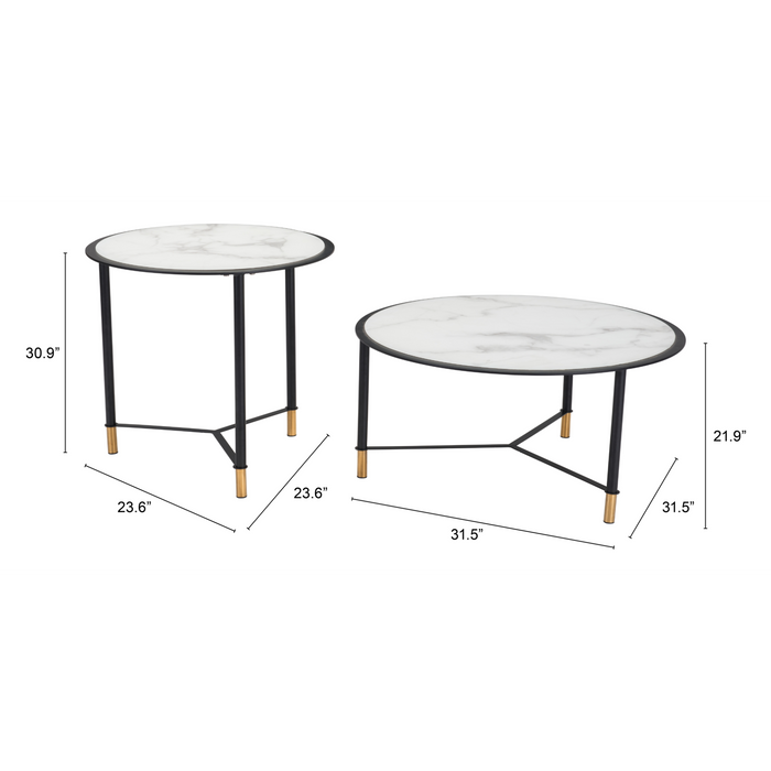 Zuo Modern Davis Coffee Table (Set of 2)