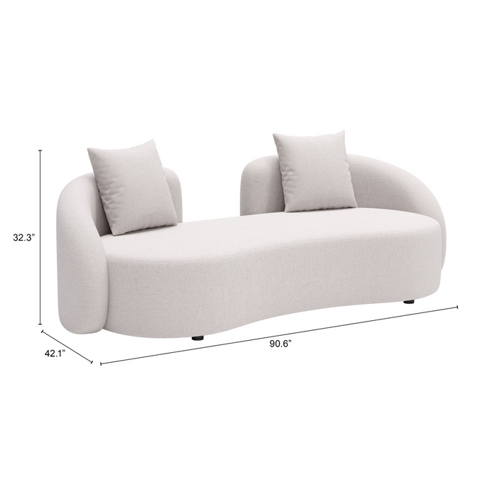 Zuo Modern Sunny Isles Loveseat