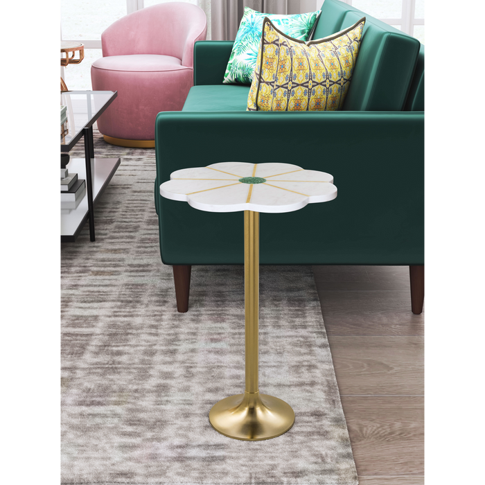 Zuo Modern Scallop Side Table