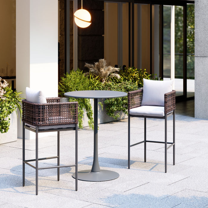 Zuo Modern Palm Paradise Barstool