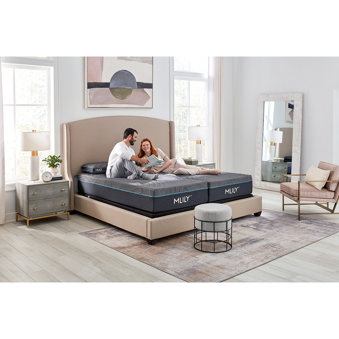 Electric Adjustable Bed with Mattress - PowerCool Firm Sleep System