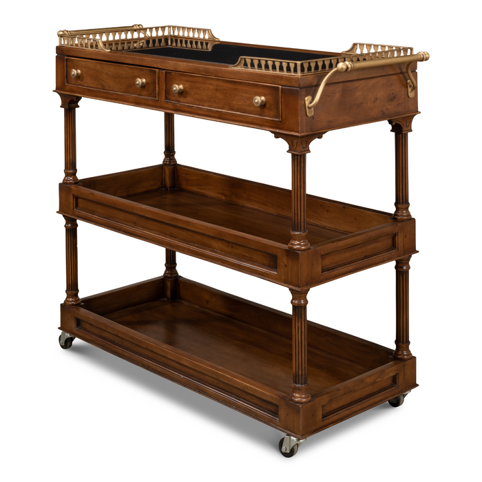 Sarreid Capital Serving Cart