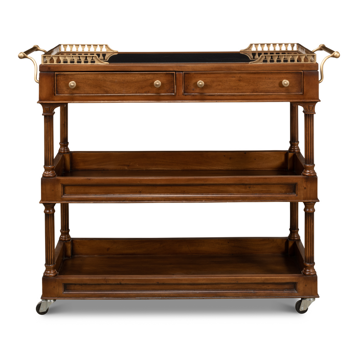 Sarreid Capital Serving Cart