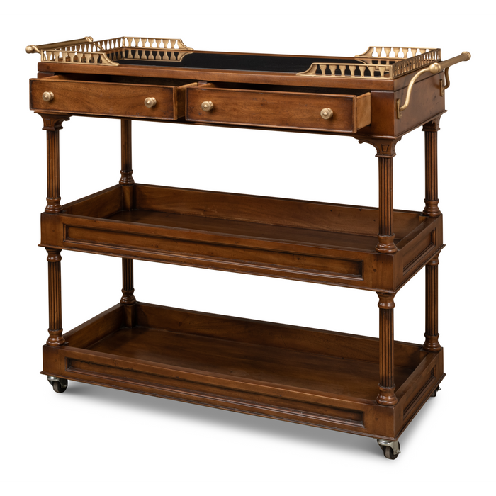 Sarreid Capital Serving Cart