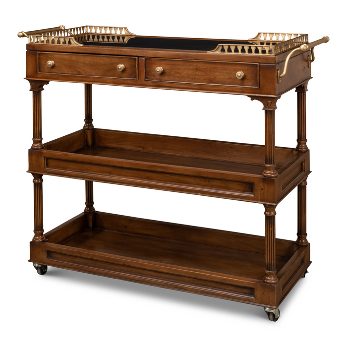 Sarreid Capital Serving Cart