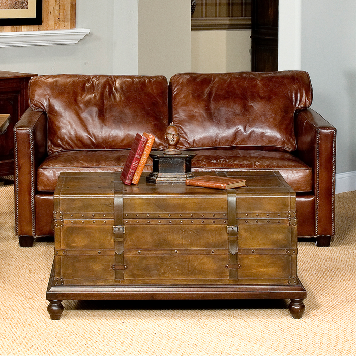 Sarreid Laramie Trunk Coffee Table