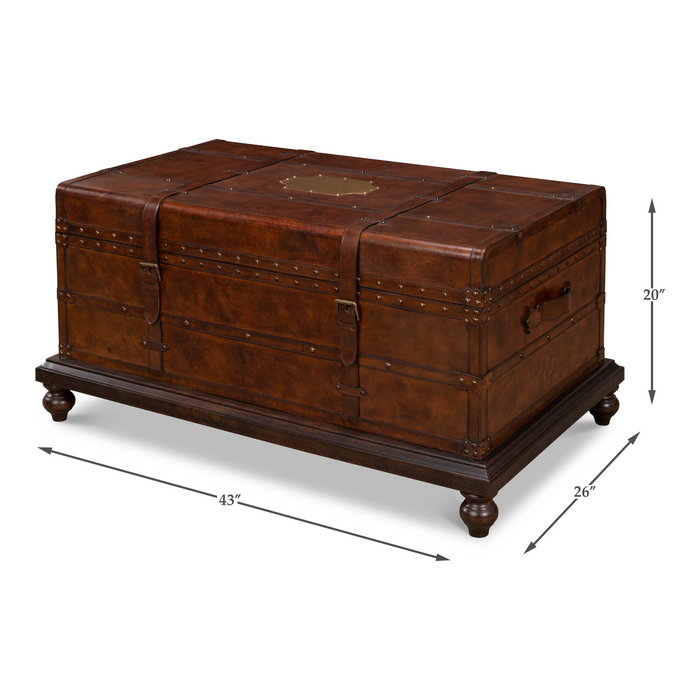 Sarreid Laramie Trunk Coffee Table