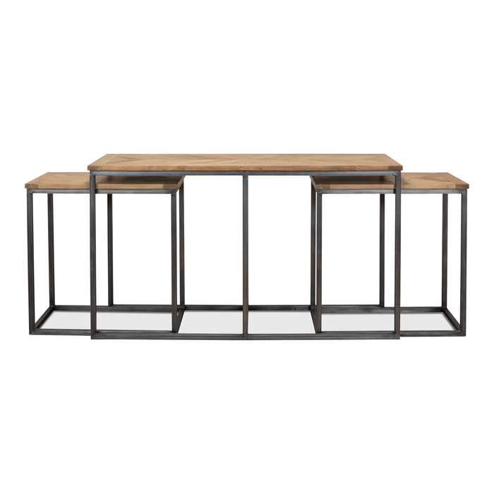 Sarreid Nesting Console Tables  Set Of 3