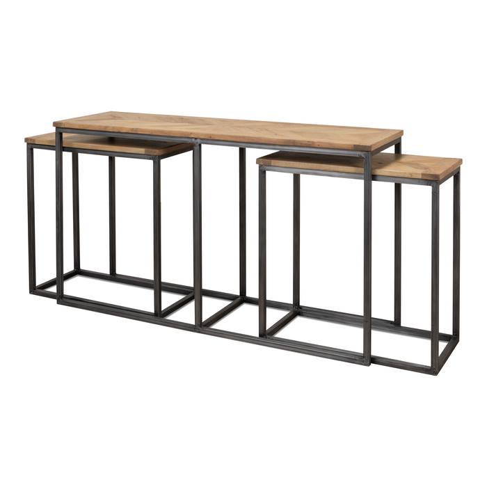 Sarreid Nesting Console Tables  Set Of 3