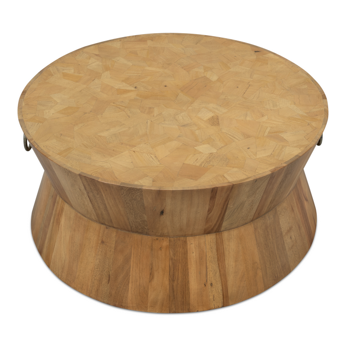 Sarreid Round Tower Coffee Table