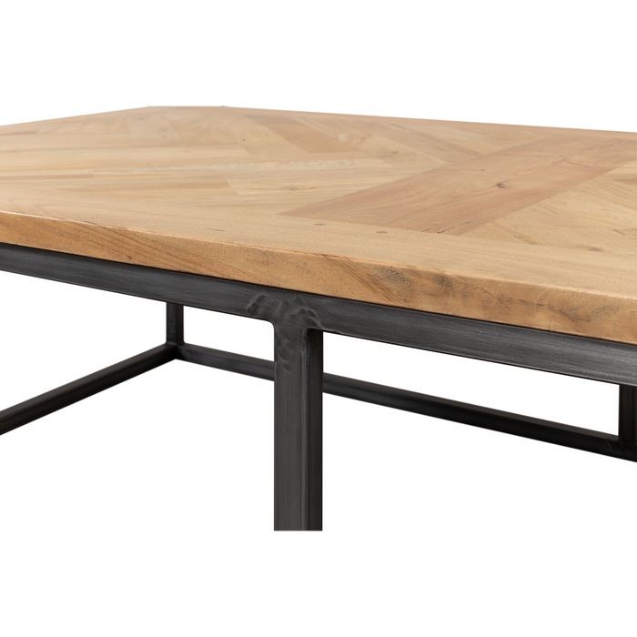 Sarreid Cascade Cocktail Table  Driftwood Finish