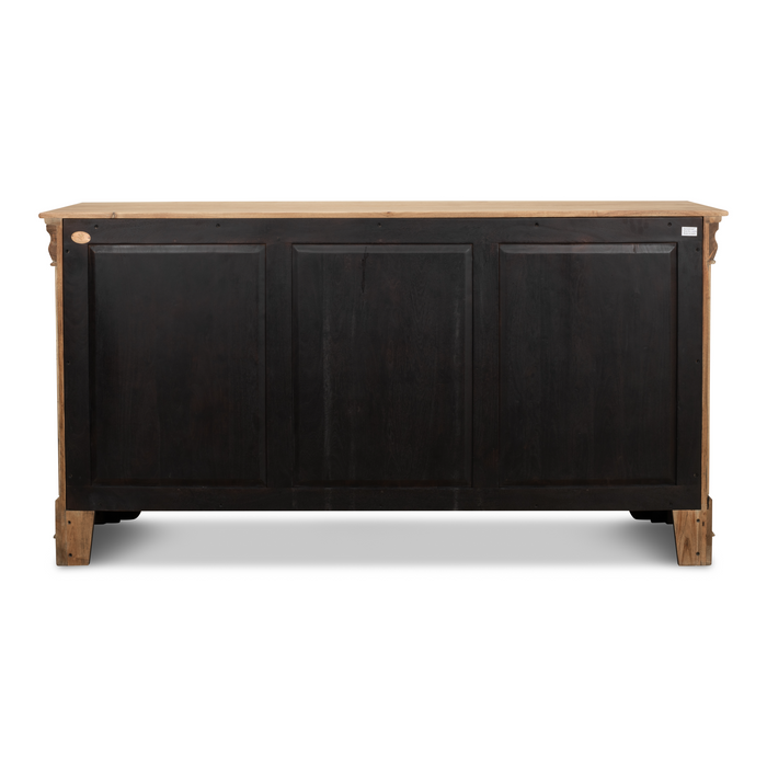 Sarreid Cafe Au Lait Buffet  Driftwood Finish