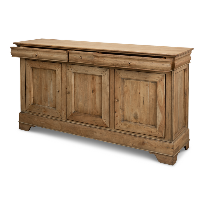 Sarreid Cafe Au Lait Buffet  Driftwood Finish