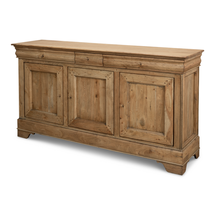 Sarreid Cafe Au Lait Buffet  Driftwood Finish