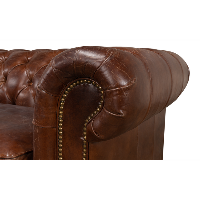 Sarreid Castered Chesterfield Sofa