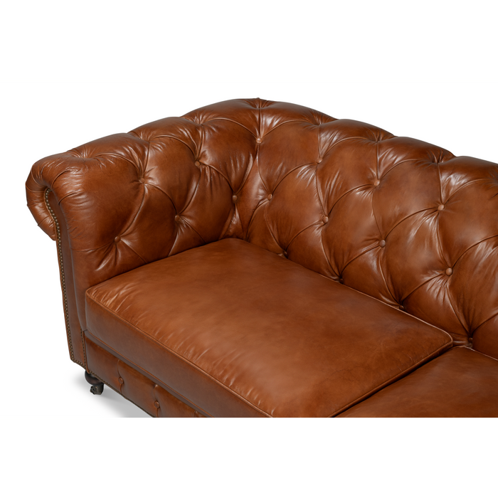 Sarreid Castered Chesterfield Sofa