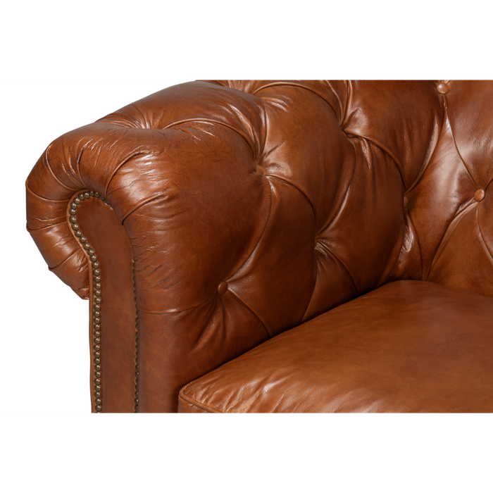 Sarreid Castered Chesterfield Sofa