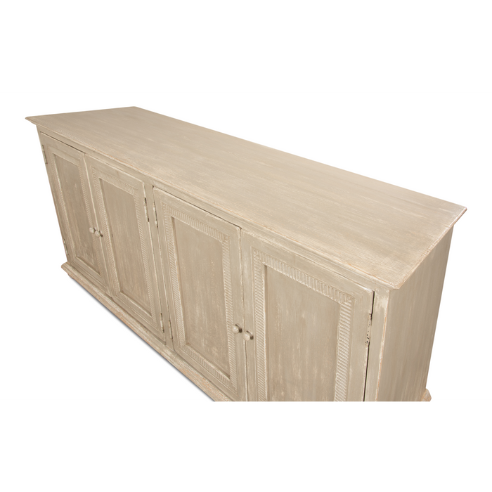 Sarreid Pie Crust Door Sideboard