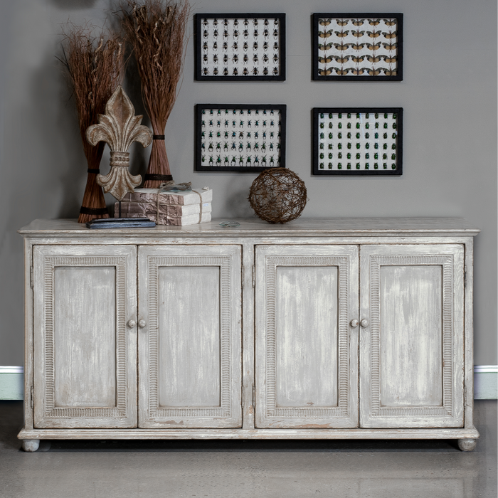 Sarreid Pie Crust Door Sideboard