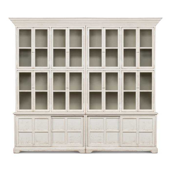 Sarreid Glass Front Bookcase