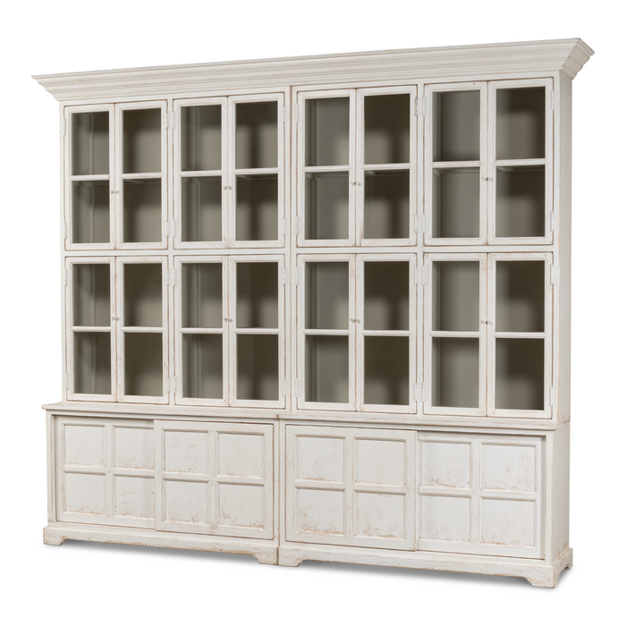 Sarreid Glass Front Bookcase