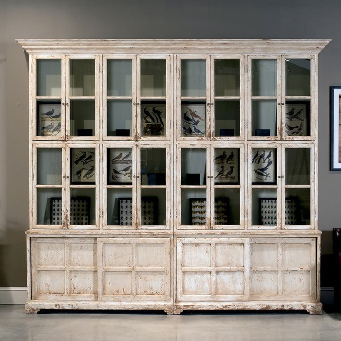 Sarreid Glass Front Bookcase