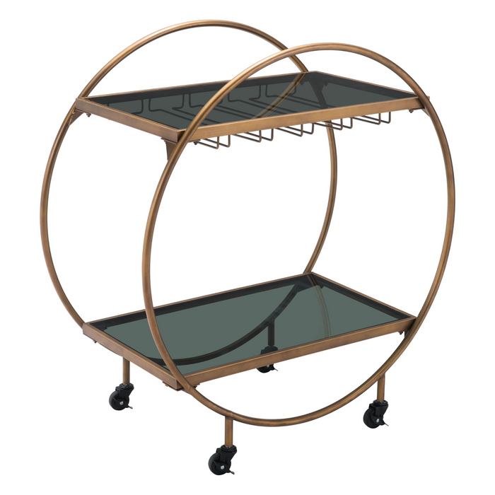 Zuo Modern Arc Bar Cart