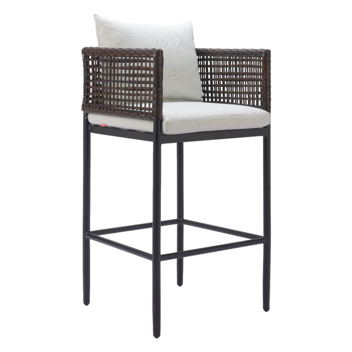 Zuo Modern Palm Paradise Barstool