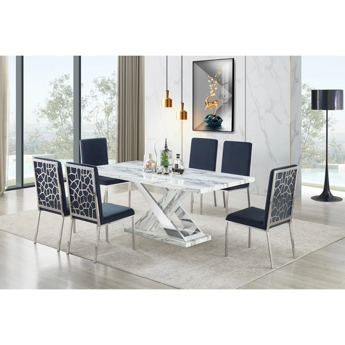 Viva Dining Table (Set of 6 Chairs Included)