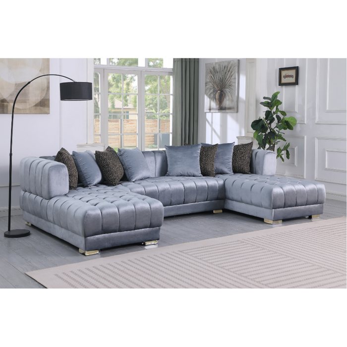 Dasha Sectional (All 8 Pillows Included)