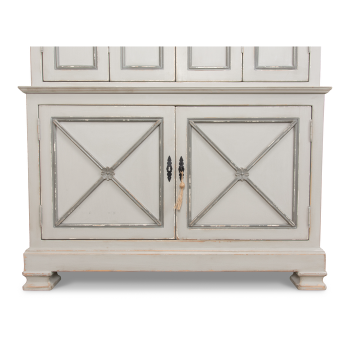 Sarreid *Painted Directoire Style Cupboard