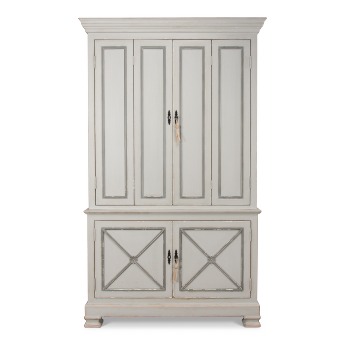 Sarreid *Painted Directoire Style Cupboard