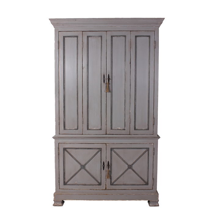 Sarreid *Painted Directoire Style Cupboard