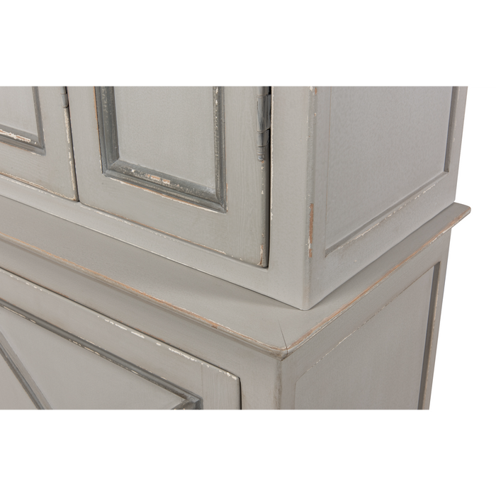 Sarreid *Painted Directoire Style Cupboard