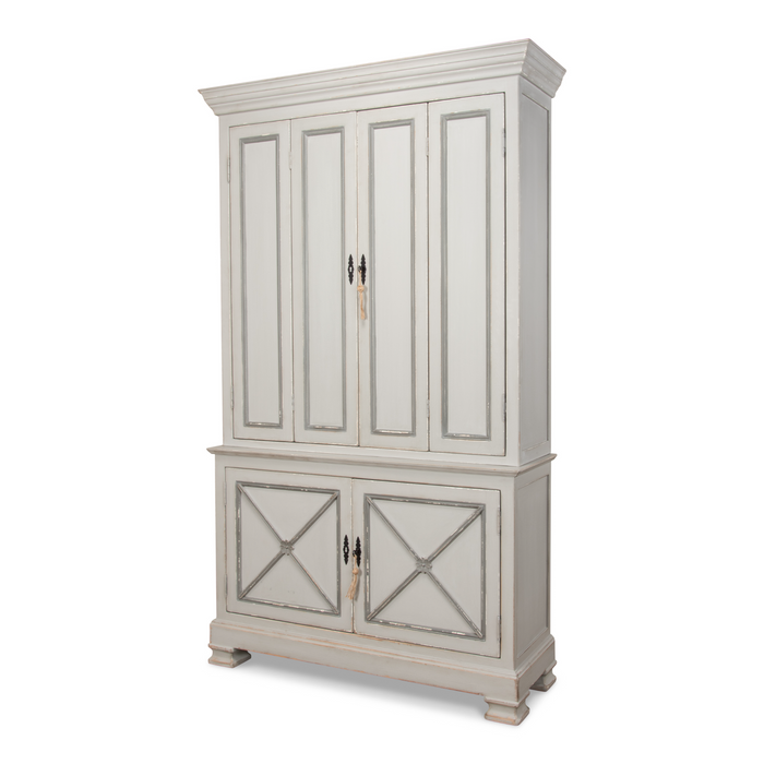 Sarreid *Painted Directoire Style Cupboard