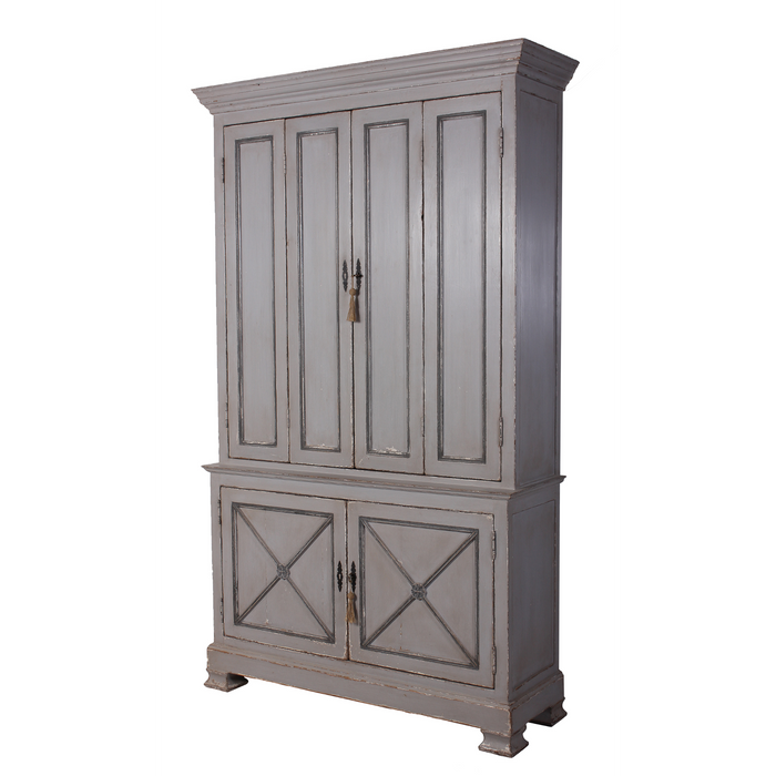 Sarreid *Painted Directoire Style Cupboard